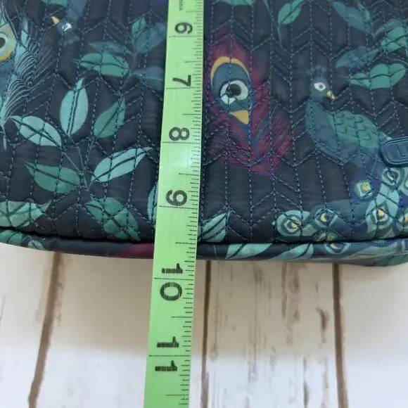 Lug Crossbody Ranger Crossbody Bag with Peacock Feather Print - Picture 10 of 11